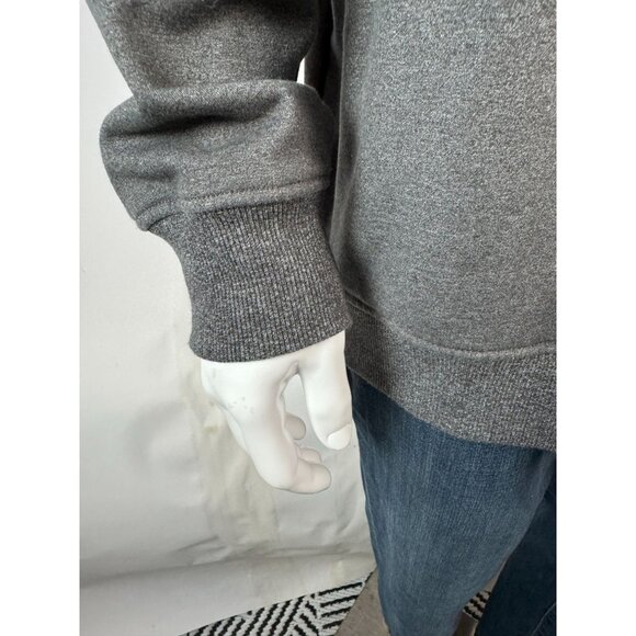 Izod Advantage Performance Stretch Grey Quarter-Zip Pullover Sweatshirt XL - Picture 12 of 16